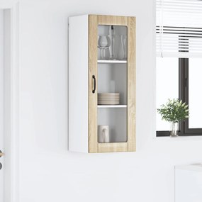 vidaXL Ραφιέρα τοίχου LUCCA Sonoma Δρυς 40 x 31 x 100 εκ.