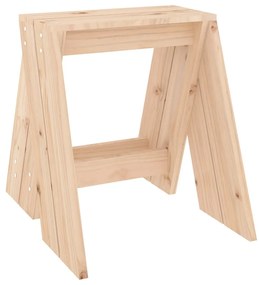 vidaXL Σκαμπό 2 τεμ. 40 x 40 x 45 εκ. από Μασίφ Ξύλο Πεύκου