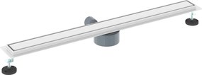 vidaXL Σιφόνι ντους 2-σε-1 με 360° σιφόνι Ασημί 90 cm