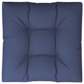 Μαξιλάρι Παλέτας Ναυτικό Μπλε 80 x 80 x 12 εκ.Υφασμάτινο 377897
