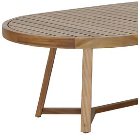 Τραπέζι Stellan μασίφ ξύλο ευκαλύπτου 220x130x75εκ 220x130x75 εκ.