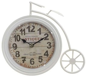 Ρολόι Επιτραπέζιο Ποδήλατο 3-20-977-0072 26x5x23,5cm Ecru Inart Metal