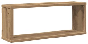 vidaXL Ράφια κύβων τοίχου 4 τεμάχια Artisan Oak Κατασκευασμένο ξύλο