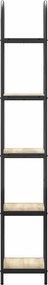 vidaXL Ράφι Βιβλίων Δρύς Sonoma 40 x 30 x 183 εκ Επεξεργασμένο ξύλο