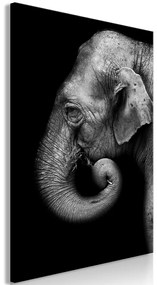 Πίνακας - Portrait of Elephant (1 Part) Vertical - 60x90