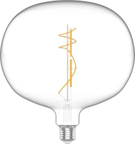 LED Filament Λαμπτήρας H02 Ellipse 220 Διαφανής 10W E27 Dimmable 2700K