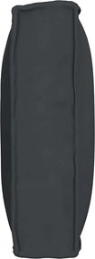 vidaXL Μαξιλάρι Μαύρο 80 x 40 x 12 cm Ύφασμα Όξφορντ