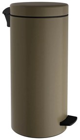 Κάδος Απορριμμάτων (Φ25x53) Pam &amp; Co 25lt 2553-963 Matt Light Bronze