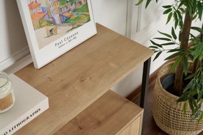 Μπουφές Δρυς / Μαύρο SOLACE 120x30x75