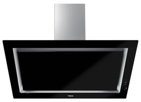 Teka DLV 98660 BK TOS Απορροφητήρας Καμινάδα Τοίχου 90cm Night River Black Εγγύηση 2+1 Χρόνια