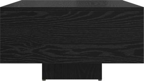 vidaXL Τραπεζάκι σαλονιού Μαύρη Οξυά 85 x 55 x 31 cm