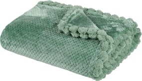 Κουβέρτα Fleece Μονή (160x220) Das Home 1184 D.Mint