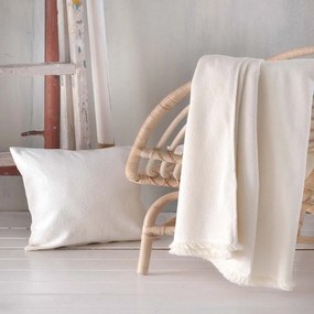 Ριχτάρι Sebastiao Ecru Ρυθμός Armchair 160x180cm Cotton-Polyester