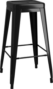 vidaXL Σετ Επίπλων Μπαρ 7 Τεμαχίων Λευκό &amp; Μαύρο