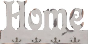 vidaXL Κρεμάστρα Τοίχου «HOME» 50 x 23 εκ.
