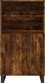 vidaXL Ντουλάπι Καπνιστή δρυς 60 x 36 x 110 εκ. από Επεξεργασμένο Ξύλο