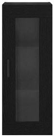 vidaXL Επιτοίχιο ντουλάπι Μαύρη Οξυά 34,5 x 34 x 90 εκ.
