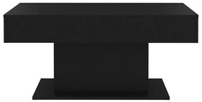 Τραπεζάκι Σαλονιού Μαύρο 96 x 50 x 45 εκ. από Μοριοσανίδα - Μαύρο