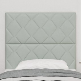 vidaXL LED Κεφαλάκι Διαμαντένια Μπλοκ Ανοιχτό Γκρι 100 εκ.