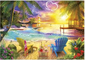 Παζλ Educa Love Beach 1000 Τεμάχια