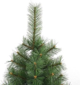vidaXL Τεχνητό Χριστουγεννιάτικο Δέντρο με Άξονα Πράσινο 180 cm