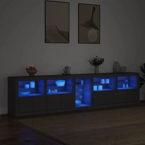 ΜΠΟΥΦΕΣ ΜΕ LED ΜΑΥΡΟΣ 283 X 37 X 67 ΕΚ. 3209024