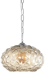 Φωτιστικό Οροφής 77-4378 877-30 Chloe Honey Glass Homelighting Glass