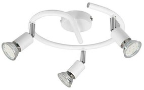 Φωτιστικό Οροφής - Σποτ Paris R80913931 3xGU10 35W Φ26cm 13cm White Mat RL Lighting Metal