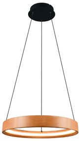 Φωτιστικό Κρεμαστό Trio Lighting LYNWOOD 355030130 Wood Coloured 3000K
