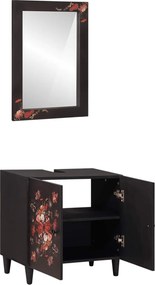 vidaXL Σετ Ντουλαπιών Μπάνιου 2 τμχ. 62 x 33 x 58 εκ.