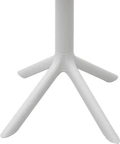 Τραπέζι Merkon pp σε λευκή απόχρωση Φ60x75εκ 60x60x75 εκ.