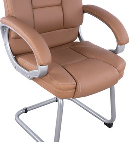 ΚΑΡΕΚΛΑ ΕΠΙΣΚΕΠΤΗ JAYA HM1144.09 PU CAMEL 63x67x112Υεκ