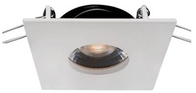 Σποτ Χωνευτό S061 White Τετράγωνο Aluminium