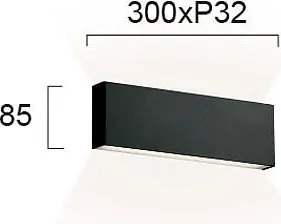 Απλίκα Τοίχου LED Viokef Hugo 4243601