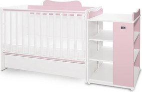 BED MULTI 190/72 COLOUR WHITE/ORCHID PINK