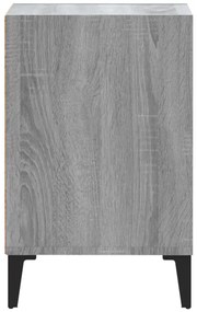 vidaXL Έπιπλο Τηλεόρασης Γκρι Sonoma 100x35x55 εκ. από Επεξεργ. Ξύλο