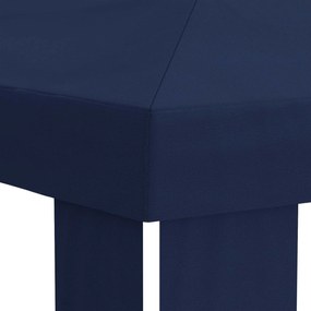 vidaXL Κάλυμμα Γκαζebo 6 x 3 m Μπλε Πολυεστέρας 190 gsm