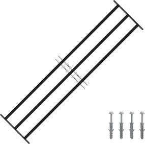 vidaXL Δίχτυ Ασφαλείας Παραθύρου 174 x 45 εκ Γαλβανισμένος Χάλυβας