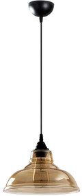 Φωτιστικό Οροφής Dilberay 521SHN3235 28x28x112cm 1xE27 40W Black-Smoke Opviq