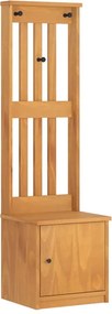 VidaXL Δέντρο χωλ "SANDNES" 45x40x159,5 εκ.Πεύκο μασίφ ξύλο