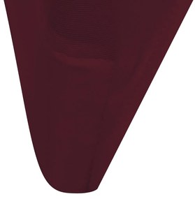vidaXL Κάλυμμα Καρέκλας Ελαστικό Μπορντό 12 τεμ.