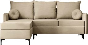 Γωνιακός καναπές Leon L-Mpez-Αριστερή - 213.00Χ168.00Χ101.00cm