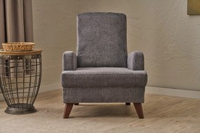 Wing Chair Kana - Grey Grey