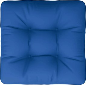 vidaXL Μαξιλάρι Παλέτας Μπλε 58 x 58 x 10 εκ. Υφασμάτινο