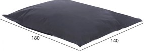 ΠΟΥΦ ANSHU HM5808.02 ΓΚΡΙ ΜΕ UV PROTECTION 140x180 εκ.