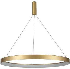 Φωτιστικό Οροφής 77-8149 Led 100cm Amaya Gold Mat Homelighting Aluminum,Acrylic