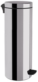 Κάδος Απορριμμάτων (Φ25x65) Pam &amp; Co 30lt 2565-001 Inox