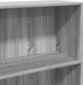 vidaXL Βιβλιοθήκη Γκρι Sonoma 60x30x189 εκ. από Επεξεργ. Ξύλο