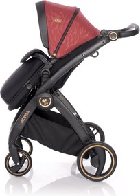 BABY STROLLER ADRIA BLACK&amp;RED