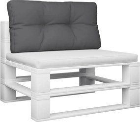vidaXL Μαξιλάρι Παλέτας Ανθρακί 70 x 40 x 12 εκ. Υφασμάτινο
